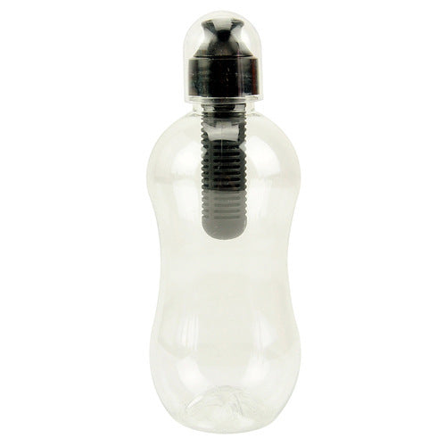 Activated carbon filter water bottle