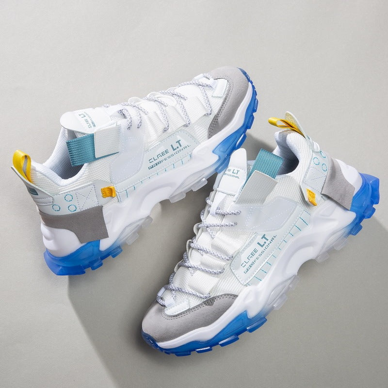 Daddy Shoes Korean Version Of The Trendy Mesh Jelly Popcorn Combination