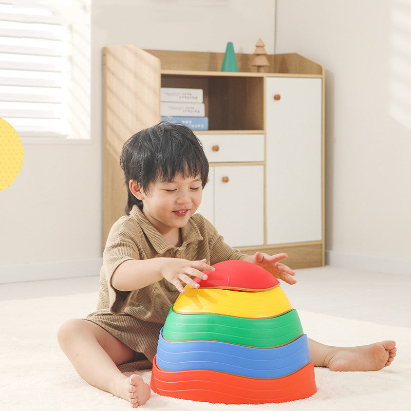 Wave Stepping Stone Customized Sensory Training Equipment Children's Balance Toys