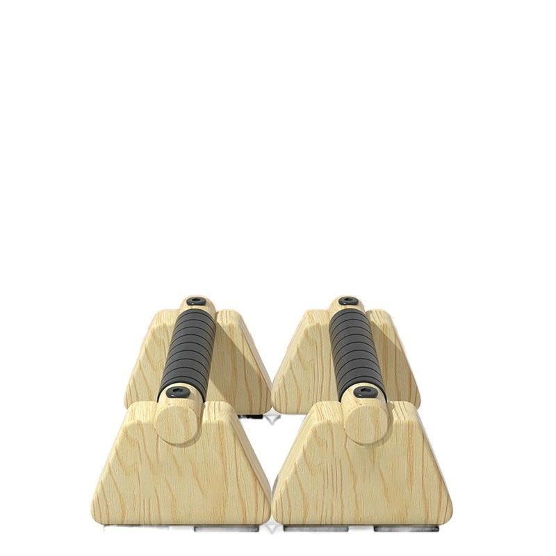 Push-up Russian-style Stand Wooden Training Equipment