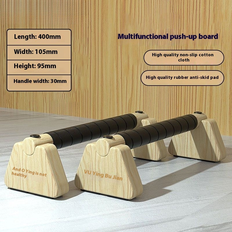 Push-up Russian-style Stand Wooden Training Equipment