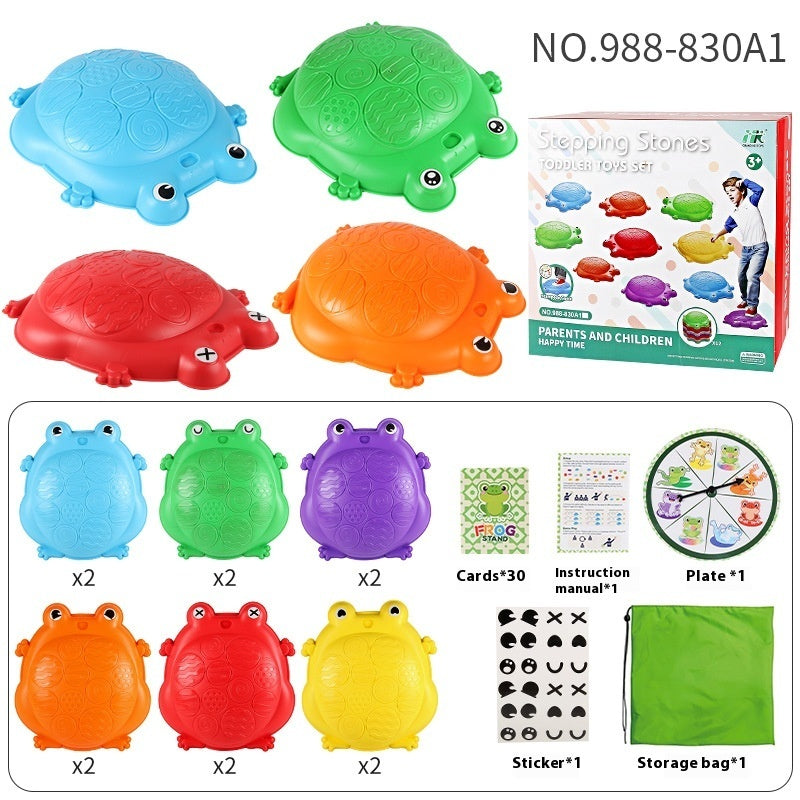 Kindergarten Indoor And Outdoor Sensory Training Balance Equipment Children's Foot Over Bridge Stone Sports Toys