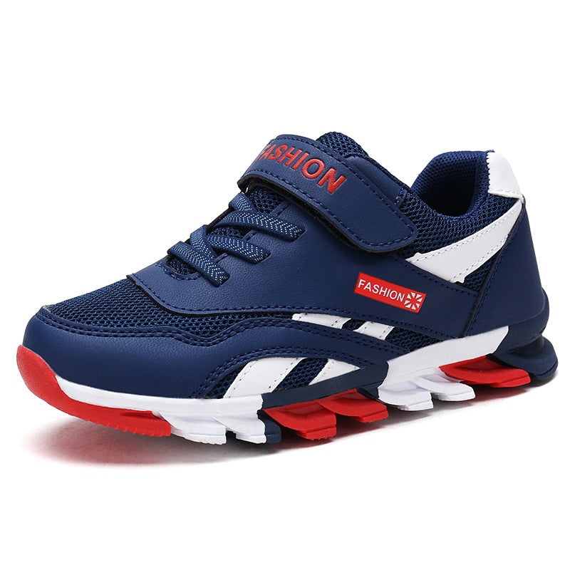 Children's Men's Cotton Magic Sports Large Stickers Running Shoes