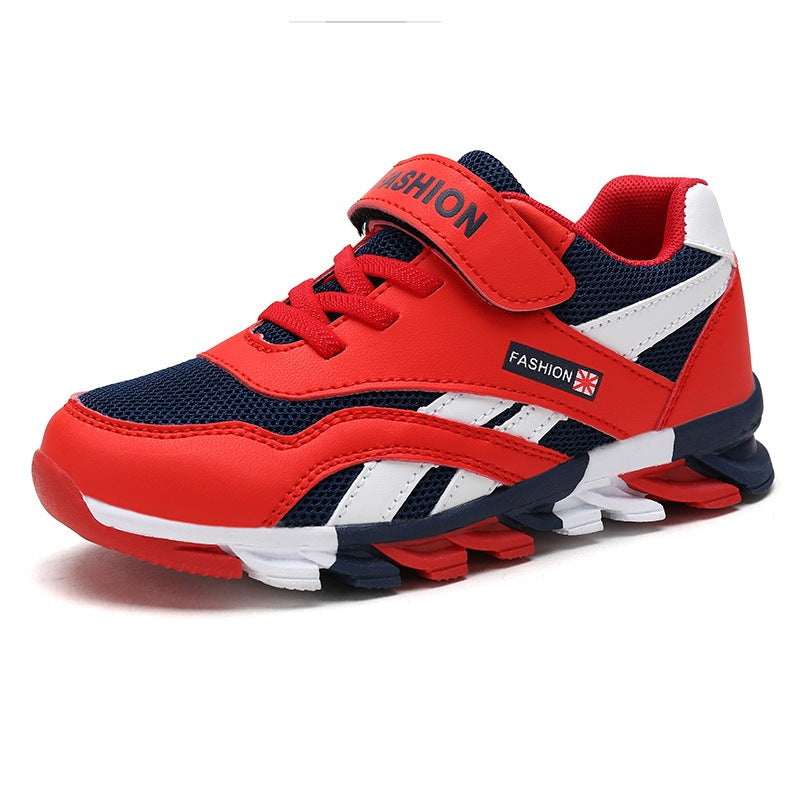 Children's Men's Cotton Magic Sports Large Stickers Running Shoes