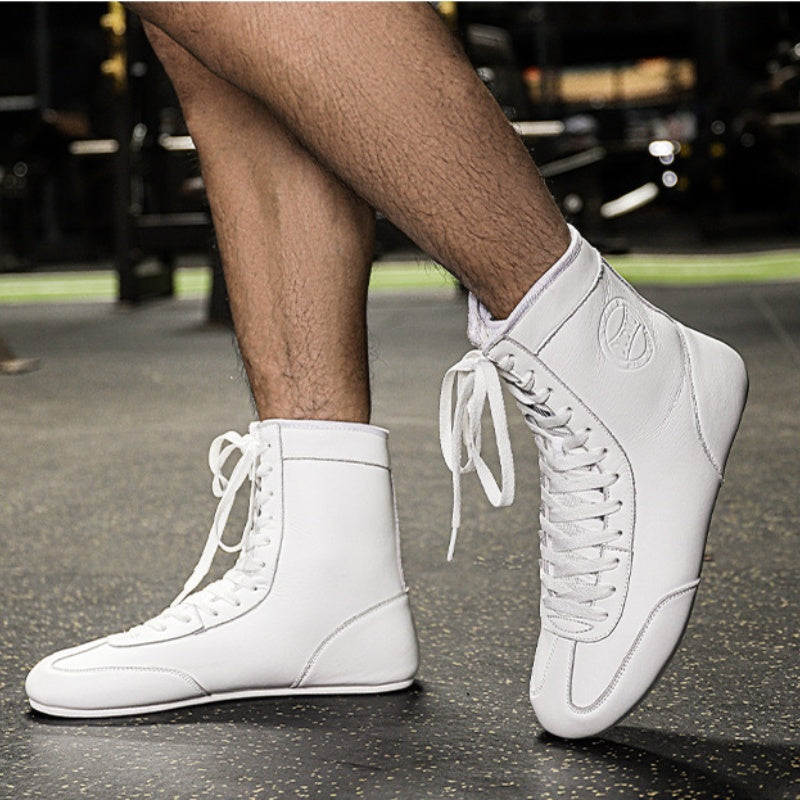 Professional Boxing Shoe Male Professional Wrestling Shoes Indoor Training