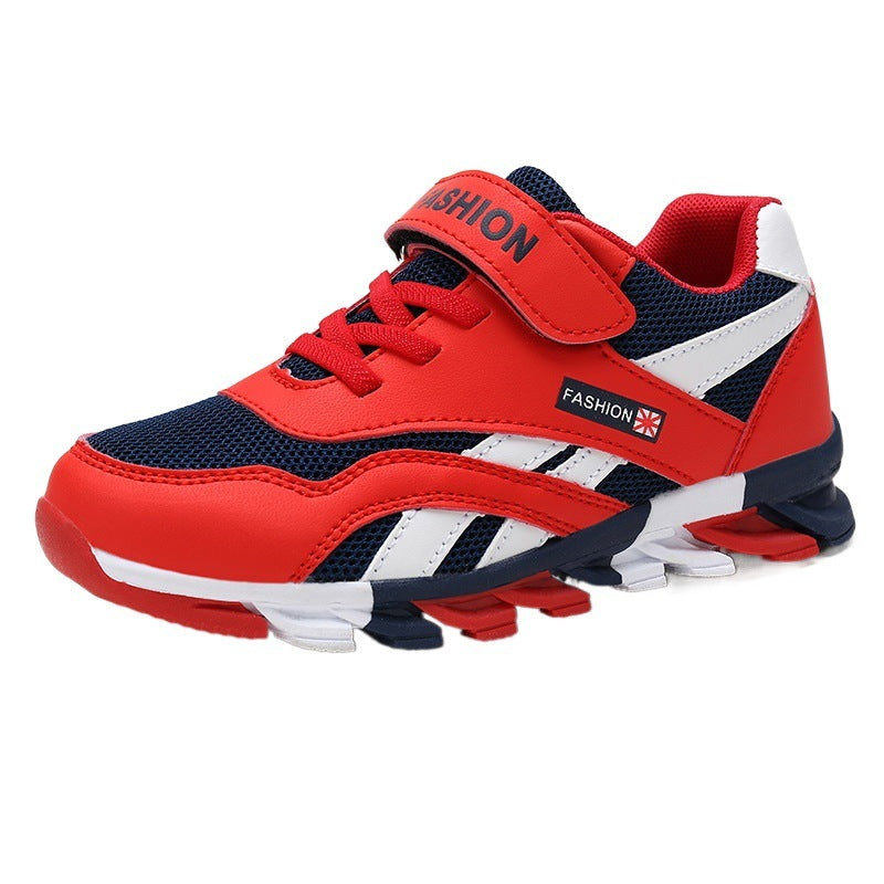 Children's Men's Cotton Magic Sports Large Stickers Running Shoes