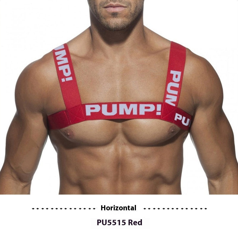Men's Minimalist Elastic Chest Lifting And Large Chest Strap
