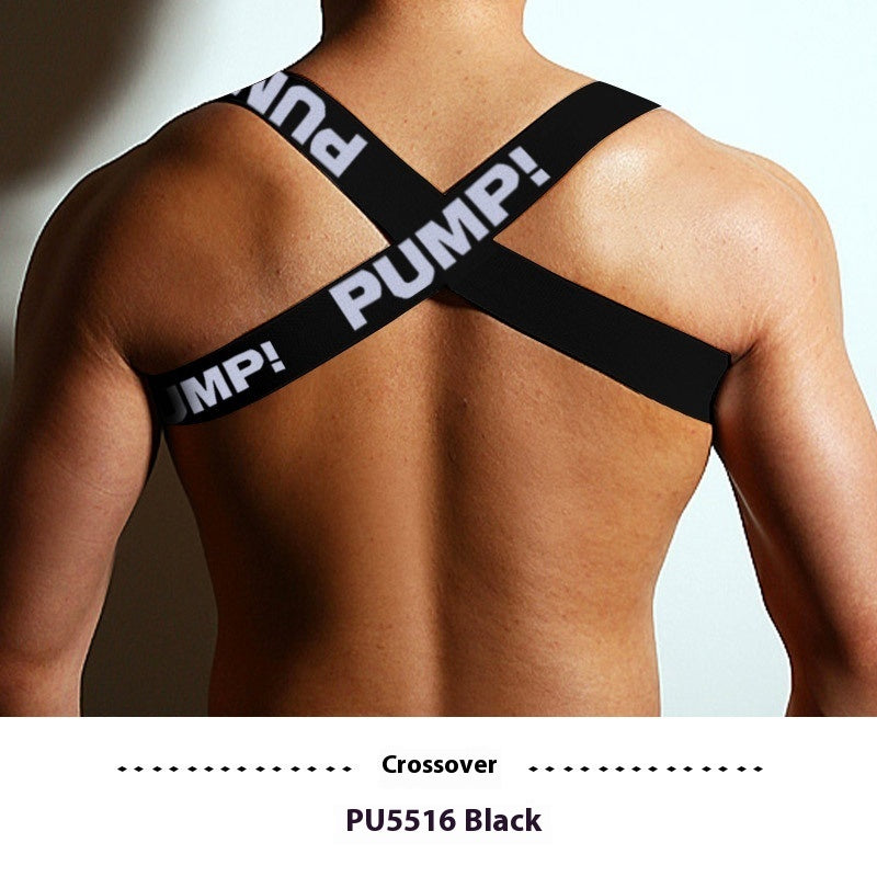 Men's Minimalist Elastic Chest Lifting And Large Chest Strap