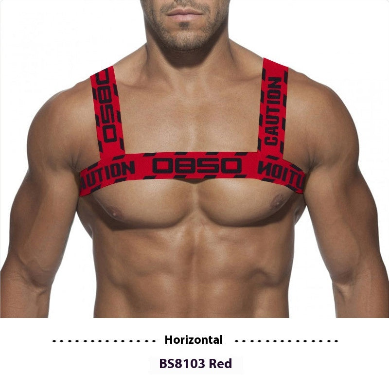 Men's Minimalist Elastic Chest Lifting And Large Chest Strap