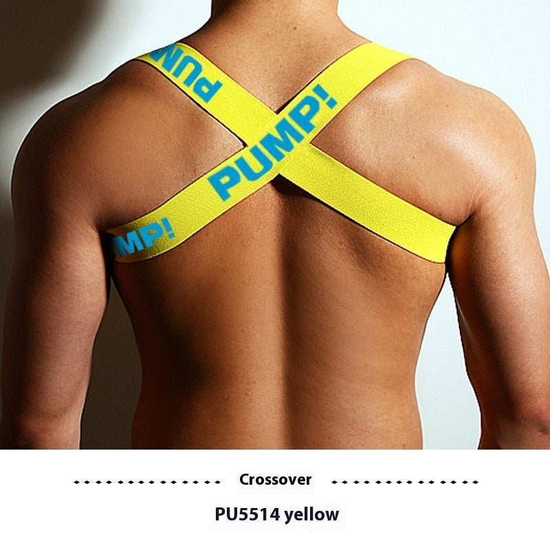 Men's Minimalist Elastic Chest Lifting And Large Chest Strap