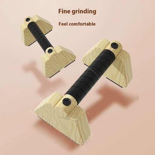 Push-up Russian-style Stand Wooden Training Equipment