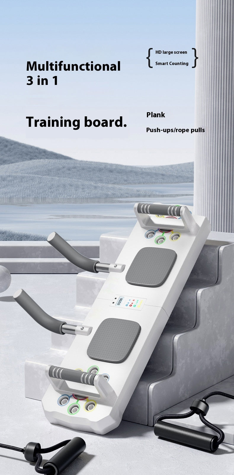 Push Up Bar Flat Support Training Fitness Equipment