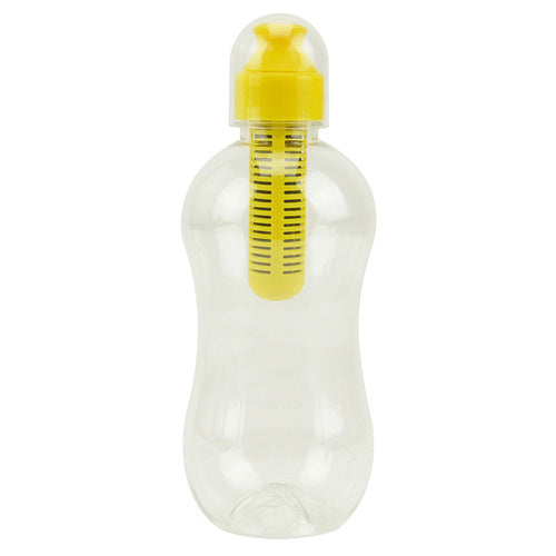 Activated carbon filter water bottle