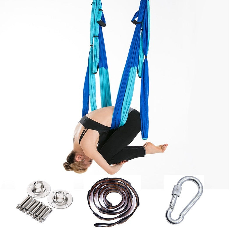 Full Set Of Aerial Yoga Hammock 6 Handles Without Elasticity