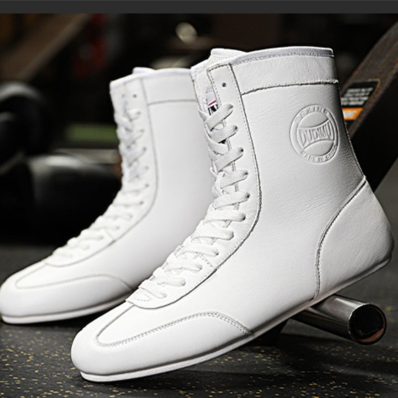 Professional Boxing Shoe Male Professional Wrestling Shoes Indoor Training