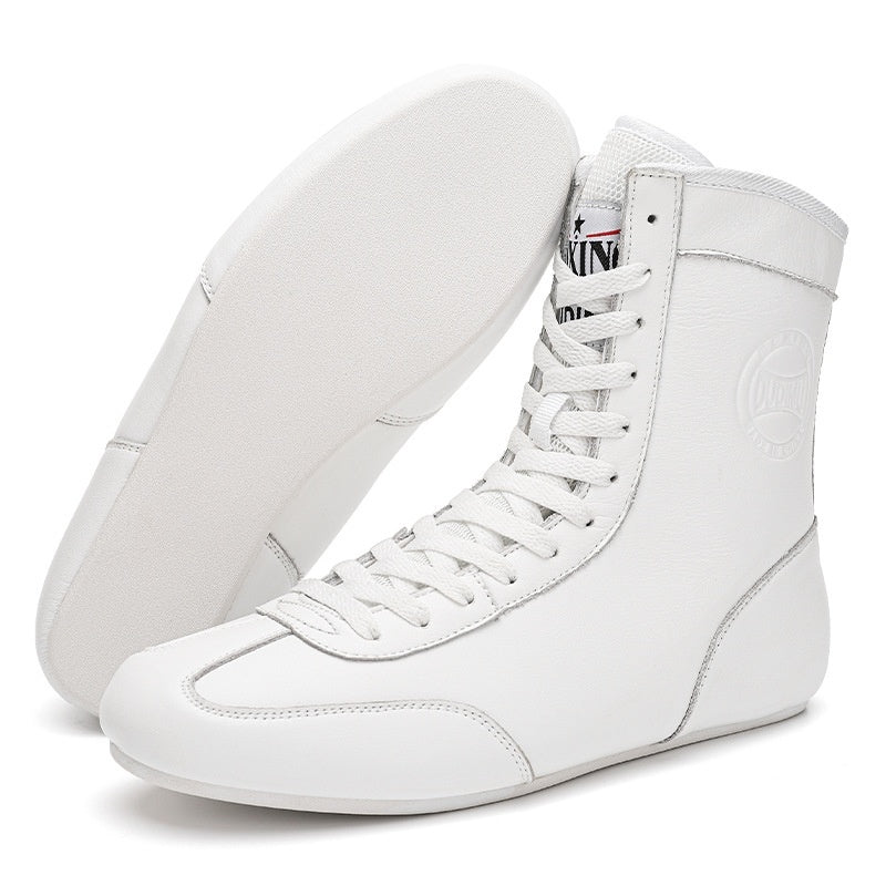 Professional Boxing Shoe Male Professional Wrestling Shoes Indoor Training