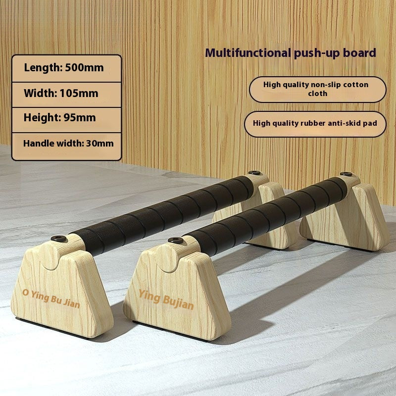 Push-up Russian-style Stand Wooden Training Equipment