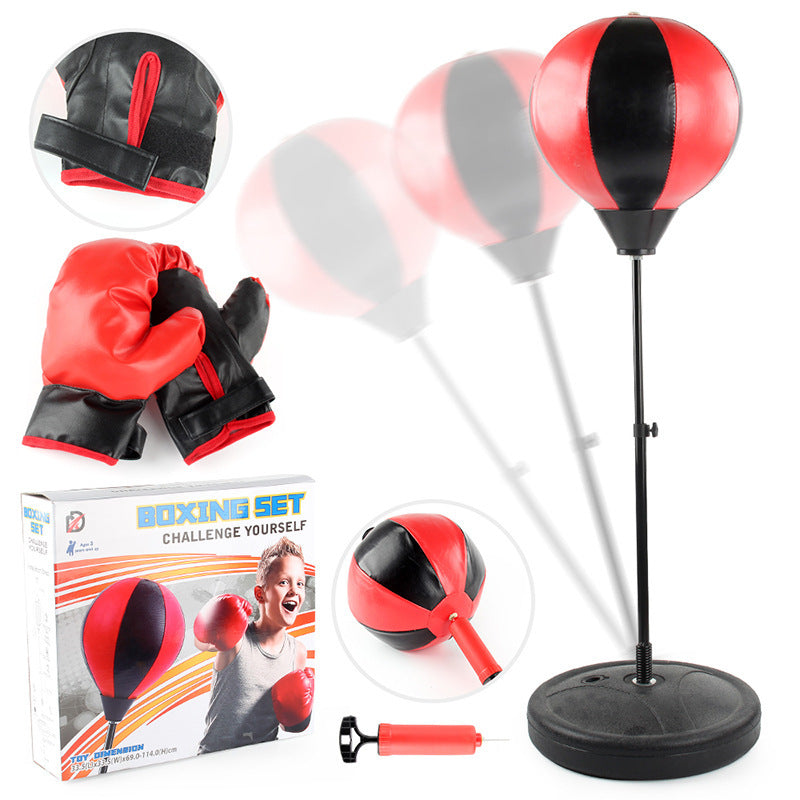 Boxing Training Ball With Chassis Fitness Equipment Sports Toys