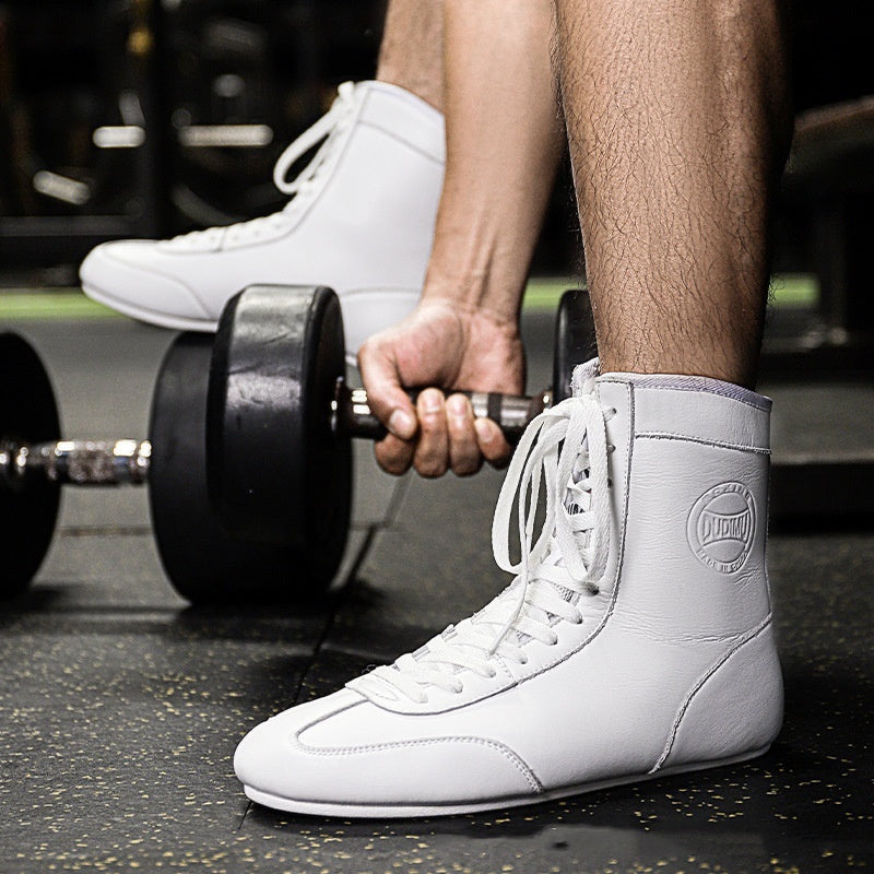 Professional Boxing Shoe Male Professional Wrestling Shoes Indoor Training
