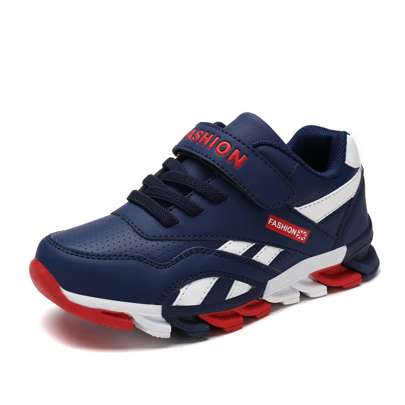 Children's Men's Cotton Magic Sports Large Stickers Running Shoes