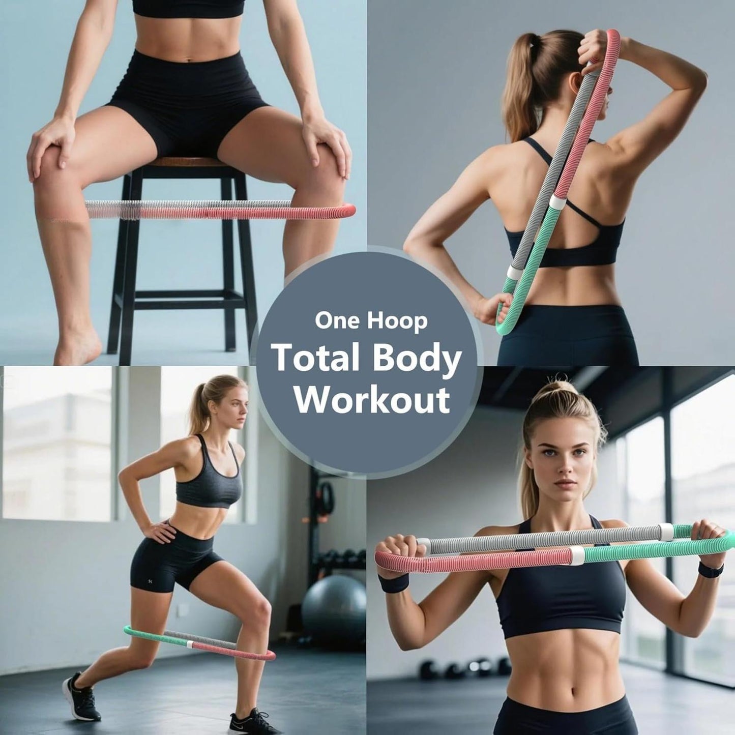 Hula Hoop Can Easily Reduce Waist And Abdomen, Burn Fat And Shape Your Body At Home, And Say Goodbye To Belly Fat.