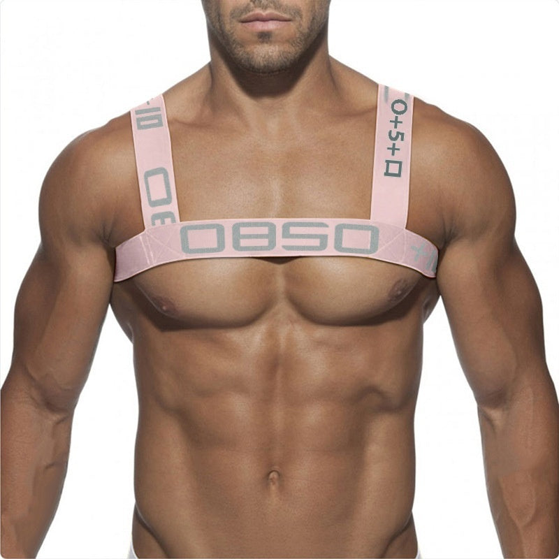 Men's Minimalist Elastic Chest Lifting And Large Chest Strap