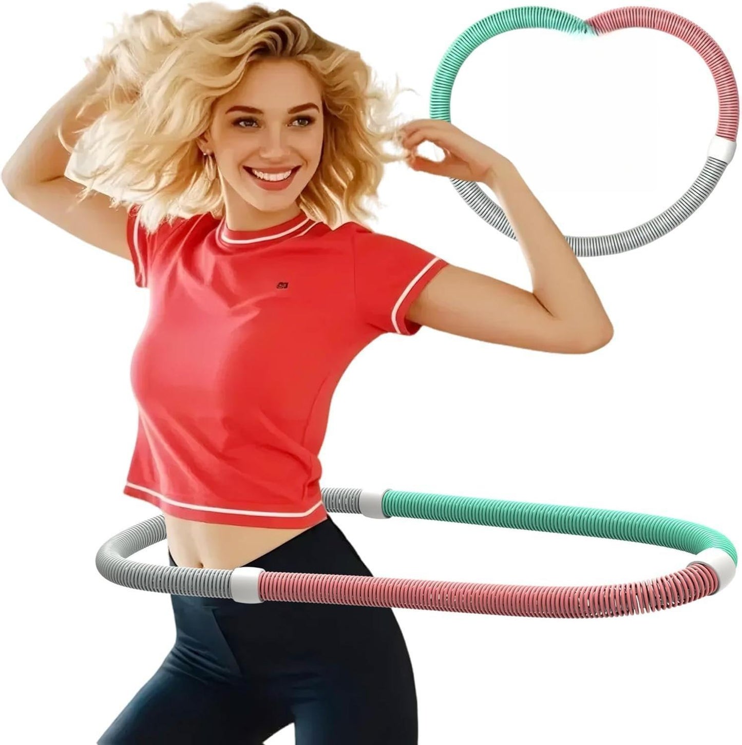 Hula Hoop Can Easily Reduce Waist And Abdomen, Burn Fat And Shape Your Body At Home, And Say Goodbye To Belly Fat.