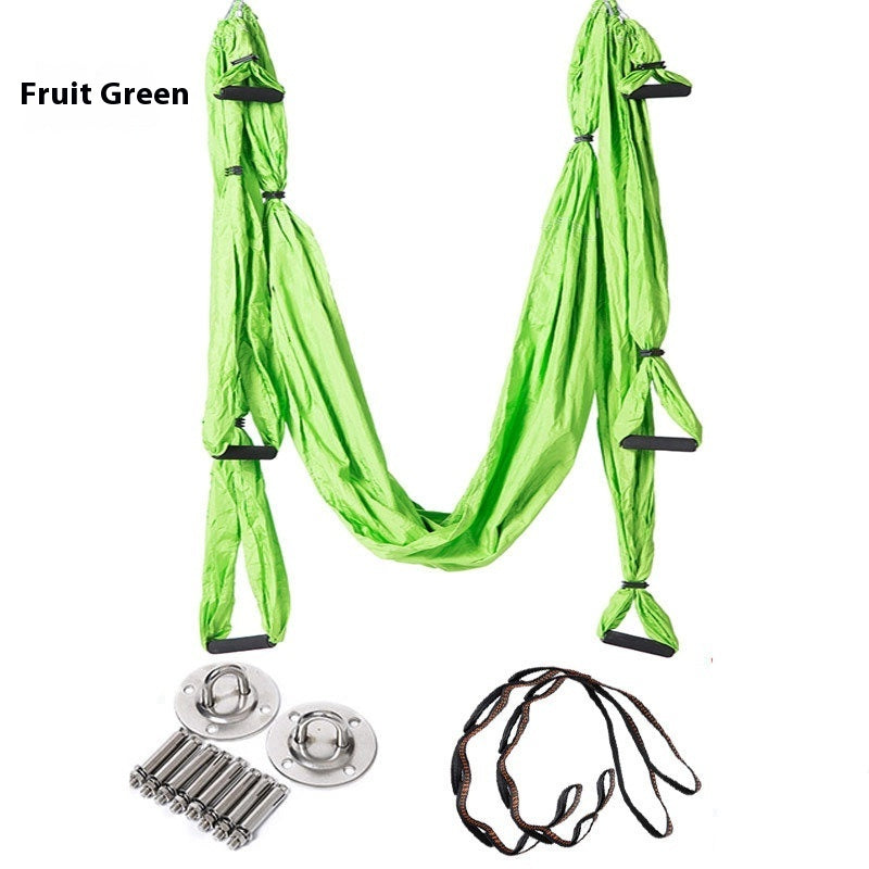 Full Set Of Aerial Yoga Hammock 6 Handles Without Elasticity