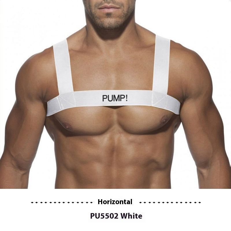 Men's Minimalist Elastic Chest Lifting And Large Chest Strap