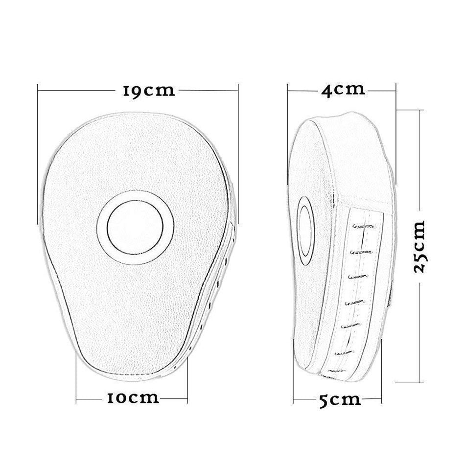 Children's Boxing Arc-shaped Hand Target Taekwondo Sanda Household Professional Training Equipment