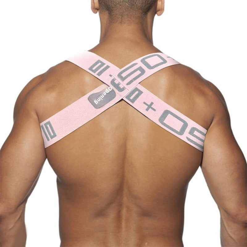 Men's Minimalist Elastic Chest Lifting And Large Chest Strap